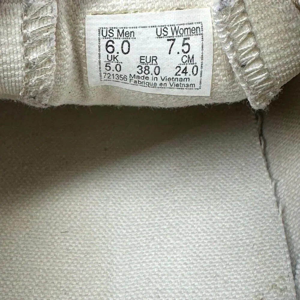 Vans~Women's~Camel‎ Suede/Cloth Classic Slip On Sneakers~Size 7.5